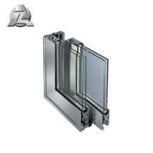 Corrosion resistant anodizing z section aluminum door and window frame